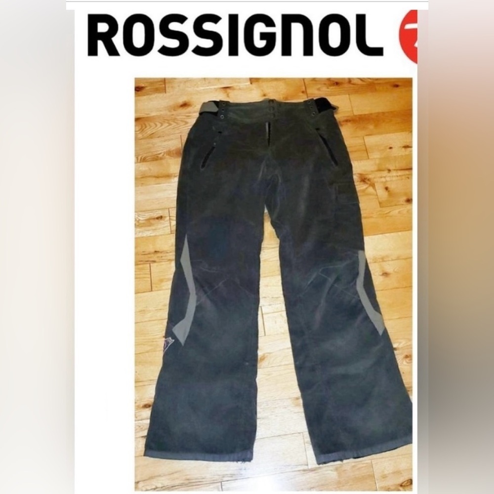 ROSIGNOL Olive Green Corduroy Ski Pants-EUC!-Worn 3X-SzM-RARE!-BoHo-Unique